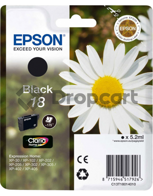 Epson 18 zwart