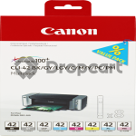 Canon CLI-42 8-pack zwart en kleur