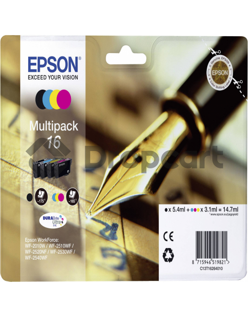 Epson 16 Multipack zwart en kleur