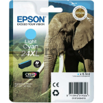 Epson 24XL licht cyaan