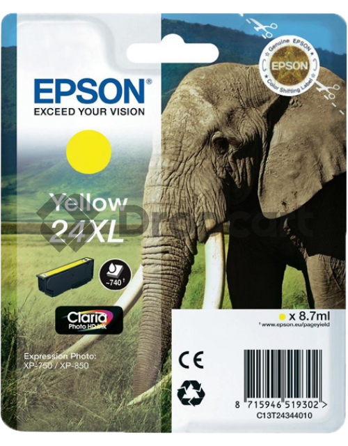 Epson 24XL geel