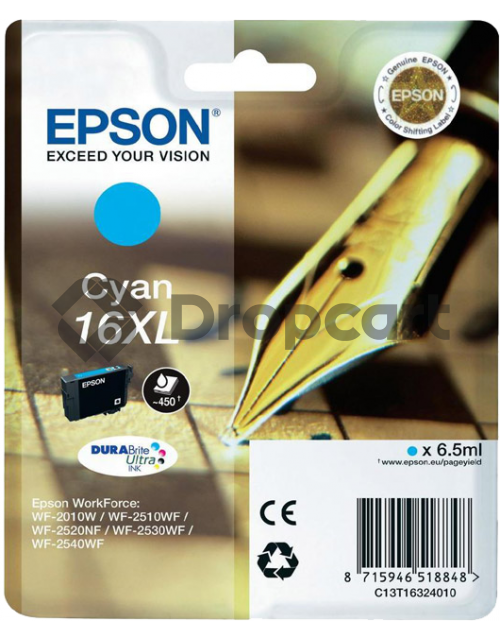 Epson 16XL cyaan