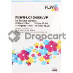 FLWR FLWR Brother LC-1240XL Multipack zwart en kleur (Huismerk)