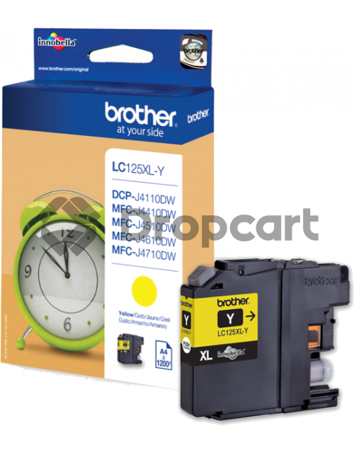 Brother LC-125XLY geel