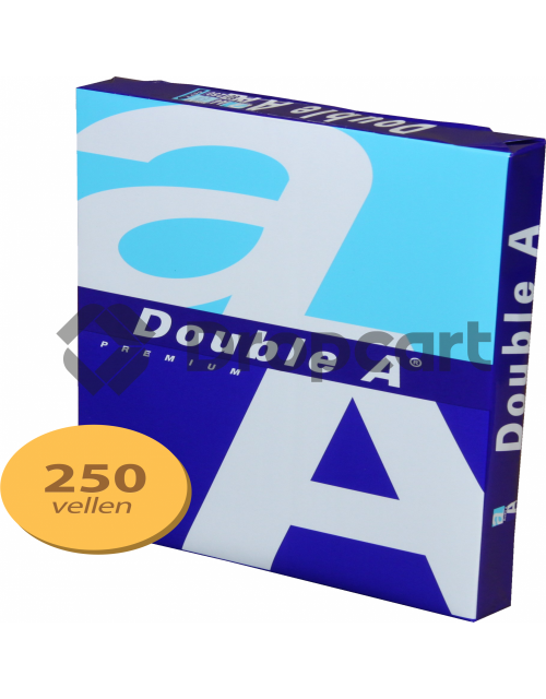 Double A Premium A4 Papier 250 vellen 1 pak (80 grams) wit