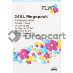 FLWR FLWR Epson 24XL Multipack zwart en kleur (Huismerk)
