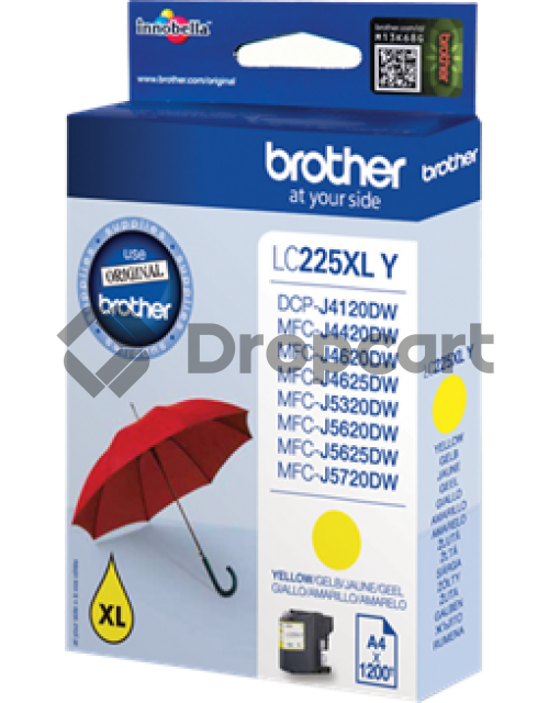 Brother LC-225XLY geel