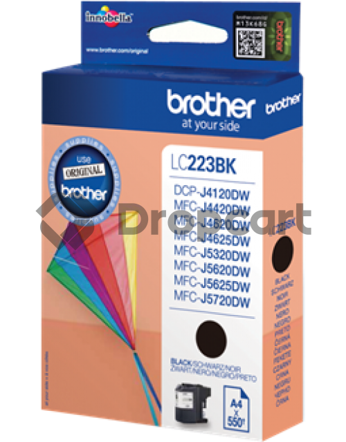 Brother LC-223BK zwart