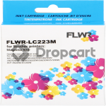 FLWR Brother LC-223M magenta (Huismerk)