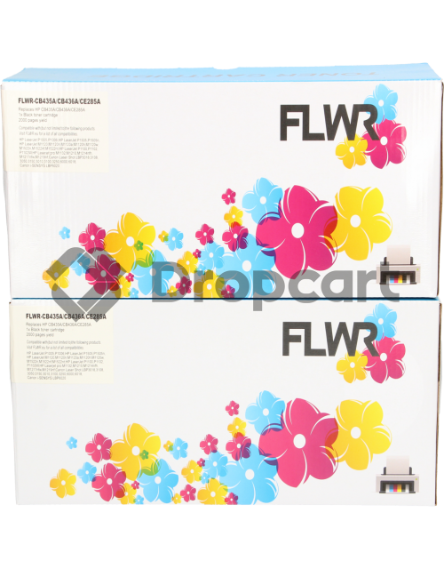 FLWR HP 85AD twinpack zwart (Huismerk)