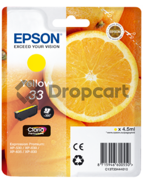 Epson 33 geel