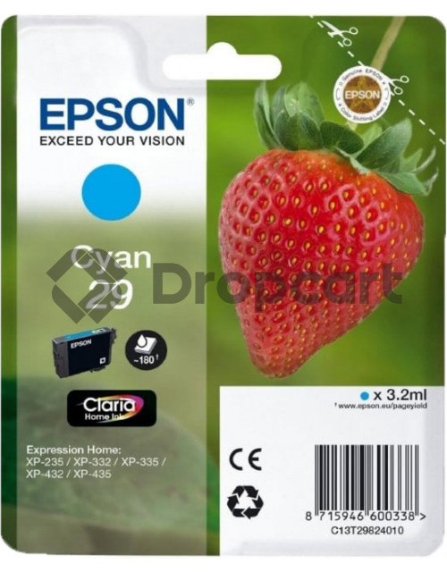 Epson 29 cyaan