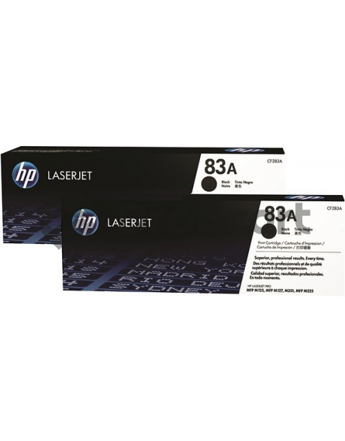 HP 83A 2-pack zwart