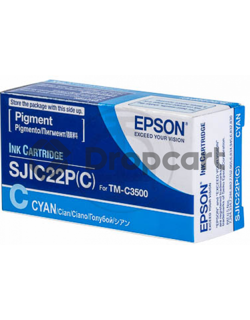 Epson SJIC22PC cyaan