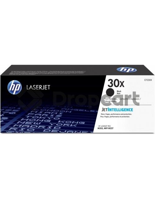 HP 30X zwart