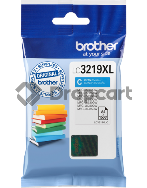 Brother LC-3219XLC cyaan