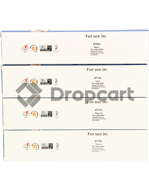 HP 970 / 971XL Multipack zwart en kleur (Huismerk)