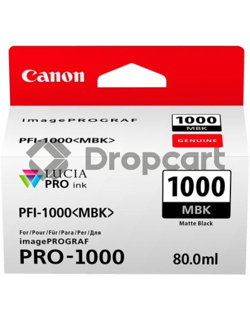 Canon PFI-1000 mat zwart