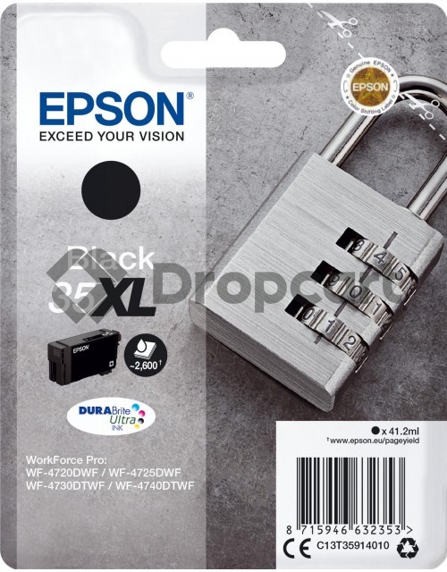 Epson 35XL zwart