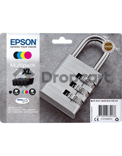 Epson 35XL multipack zwart en kleur