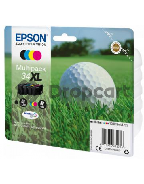 Epson 34XL multipack zwart en kleur